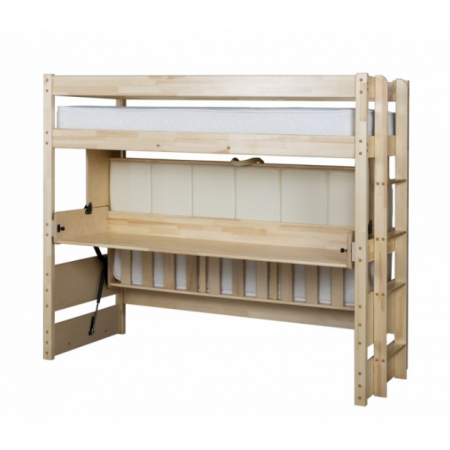 Двухъярусная кровать трансформер со столом Знайка Эко, МЕБЕЛЬ ХОЛДИНГ