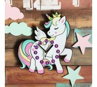 Детские часики настенные Пони