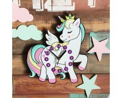 Детские часики настенные Пони