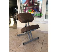 Коленный стул Олимп СК 1-2 Газлифт  коричневая классика