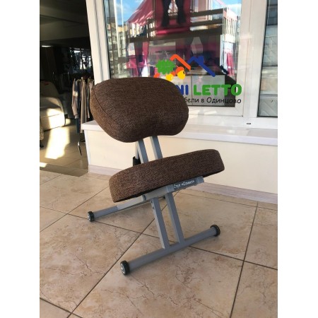 Коленный стул Олимп СК 1-2 Газлифт  коричневая классика, Takasima