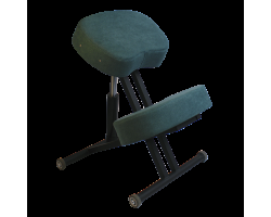 Коленный стул Олимп СК 1-2 Газлифт зеленое стекло