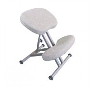 Коленный стул Олимп СК 1-1 бежево-белый 