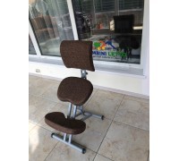 Коленный стул Олимп СК 2-2 коричневая классика