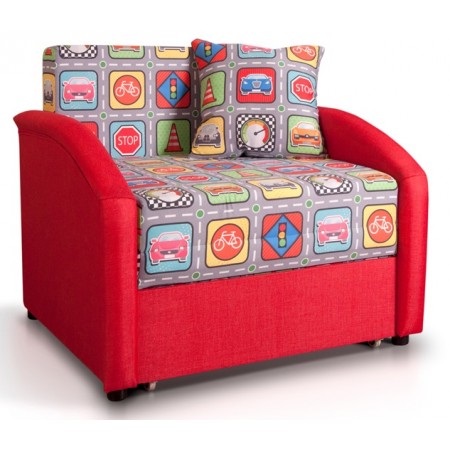 Ф-ка Мирлачева Диван детский Даня City Car Asti 13, Фабрика Мирлачева
