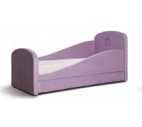 Детская кровать Тедди с вышивкой Мяу