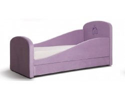 Детская кровать Тедди с вышивкой Мяу