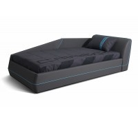 Кровать Карбон + ПМ SAWANA 96 dark grey