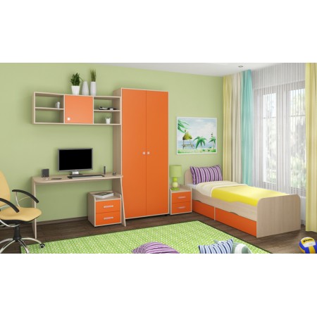 Детская комната Дельта - Композиция 10 ДВ