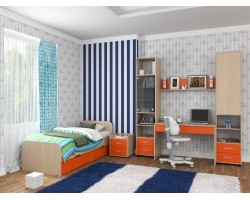 Детская комната Дельта - Композиция 14 ДВ