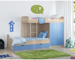 Двухъярусная Кровать Дельта - 18.04.01