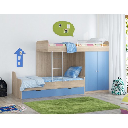 Двухъярусная Кровать Дельта - 18.04.01, Формула Мебели