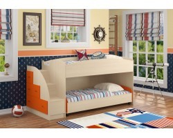 Двухъярусная Кровать Дюймовочка-4.2