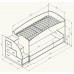 Двухъярусная Кровать Дюймовочка-4.2, Формула Мебели
