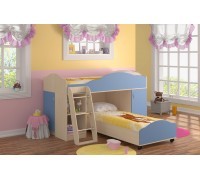 Двухъярусная Кровать Дюймовочка-5.1