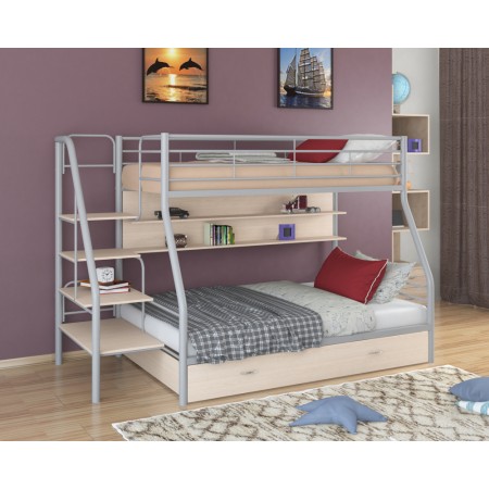 Двухъярусная кровать Толедо 1 ПЯ, Формула Мебели