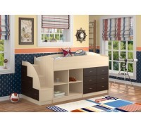 Кровать-чердак Дюймовочка-4.1