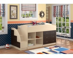 Кровать-чердак Дюймовочка-4.1