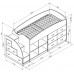 Кровать-чердак Дюймовочка-4.1, Формула Мебели