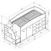 Кровать-чердак Дюймовочка-4, Формула Мебели