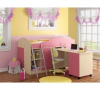 Кровать-чердак Дюймовочка-5.2