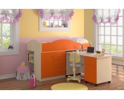 Кровать-чердак Дюймовочка-5.3