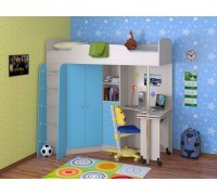 Кровать-чердак Теремок-1