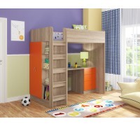 Кровать-чердак Теремок-3