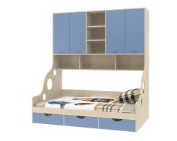 Кровать с антресолью Дельта - 21.01
