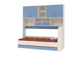 Кровать с антресолью Дельта - 21.03