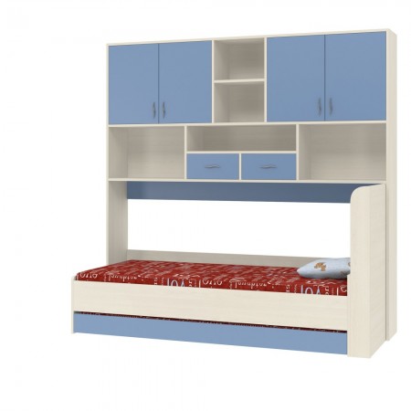 Кровать с антресолью Дельта - 21.03, Формула Мебели