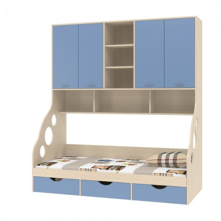 Кровать с антресолью Дельта - 21.11, Формула Мебели