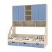 Кровать с антресолью Дельта - 21.11, Формула Мебели