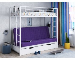 Двухъярусная кровать с диваном Мадлен ЯЯ