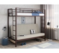 Двухъярусная кровать с диваном Мадлен