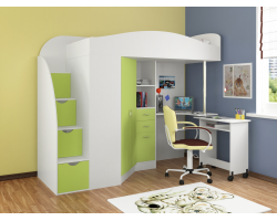 Кровать-чердак Теремок-1 Гранд