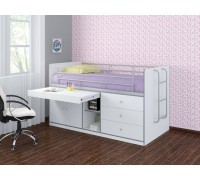 Кровать-чердак Дюймовочка-6