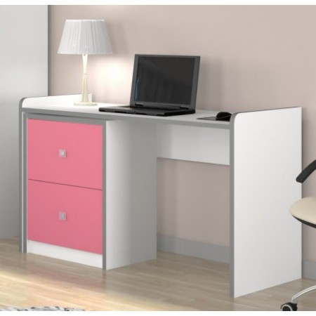 Письменный стол с тумбой Дельта Сильвер 15.03+24.03, Формула Мебели