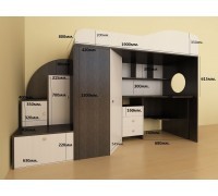 Кровать-чердак - Кадет 1