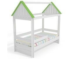 Кровать Домик Нежность-Т с тканевой крышей