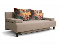 Диван Стокгольм промо Принт Геометрия, Венге