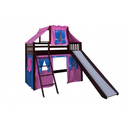 Кровать чердак с горкой Алёнушка, МЕБЕЛЬ ХОЛДИНГ