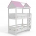 Кровать Домик Нежность 2К двухъярусная, Bambini Letto