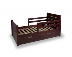 Кровать детская из массива сосны Карапуз