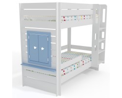 Двухъярусная кровать Малыш 2+ с окном