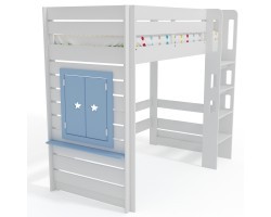 Кровать-чердак Малыш 1+ с окном