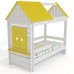 Кровать Домик Нежность К+ c крышей и окном, Bambini Letto