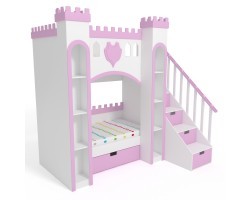 Детская двухъярусная кровать - Замок