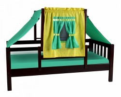 Кровать со шторками Кнопа - 1