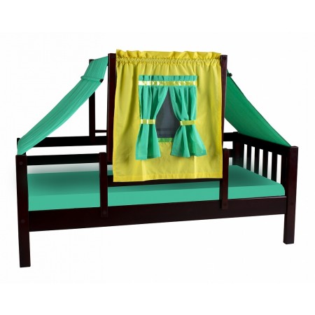 Кровать со шторками Кнопа - 1, МЕБЕЛЬ ХОЛДИНГ